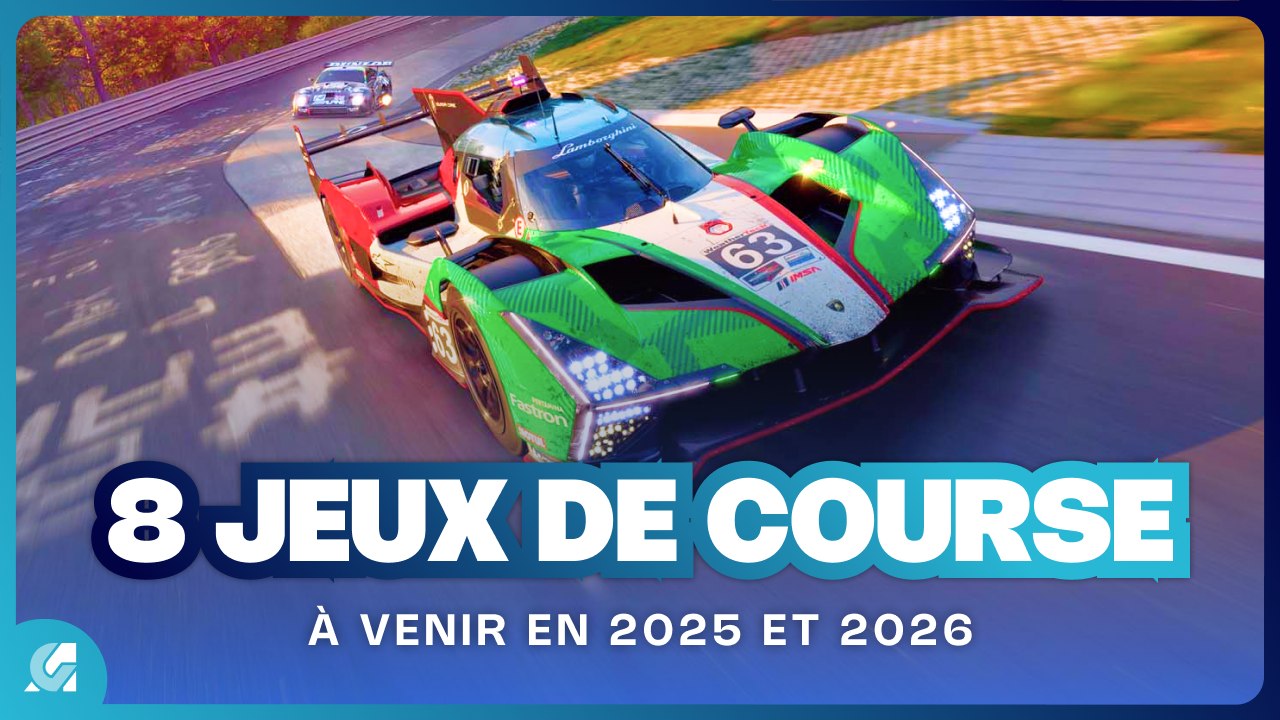 8 jeux de course à venir en 2025 et 2026