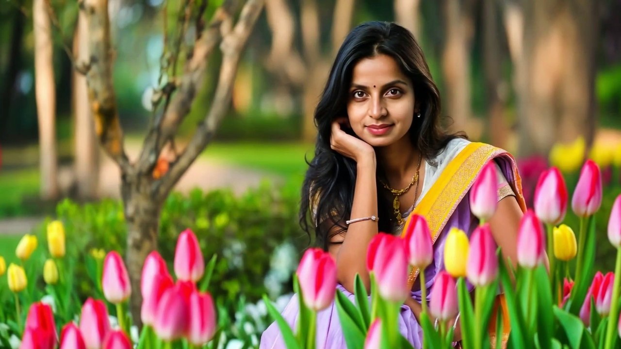 Salam e Ishq Hindi romantic song FT AI gorgeous diva in Bollywood song