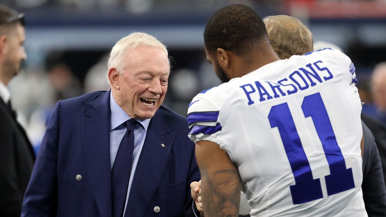Jerry Jones Discusses Micah Parsons' Contract Drama