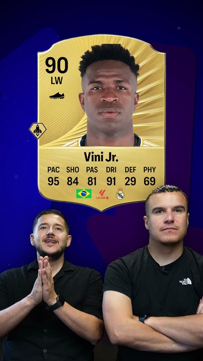 La note de Vinicius Jr. sur FC26