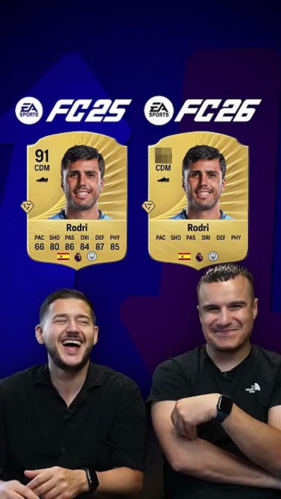 La carte de RODRI sur FC26