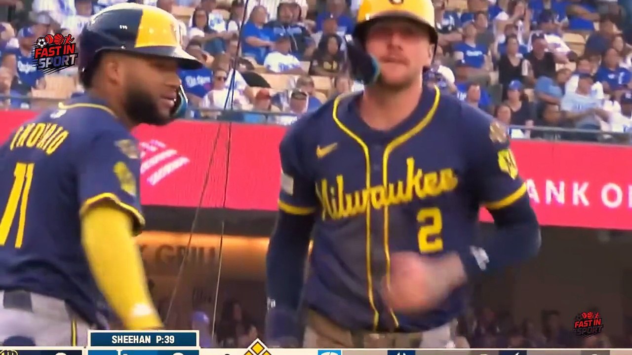 Amazing Brewers vs Dodgers - BASEBALL