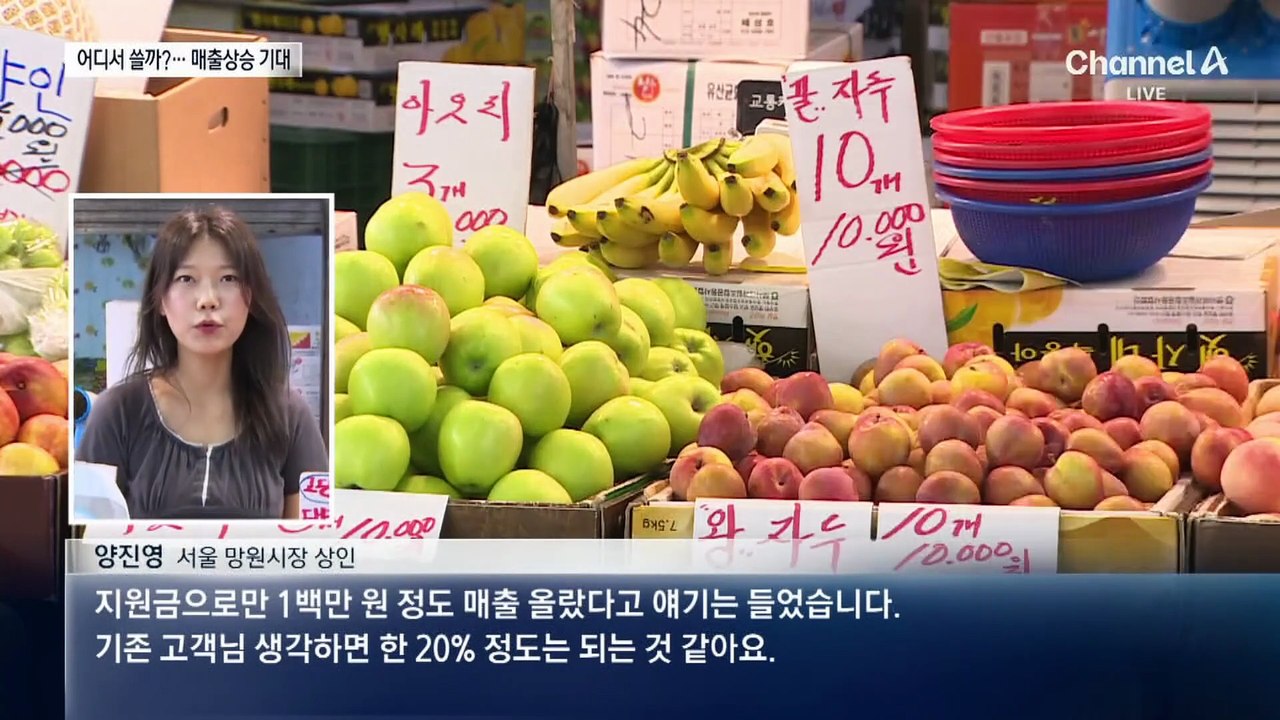 상인들 “매출 늘었다”…시민들 “어디서 쓸까”