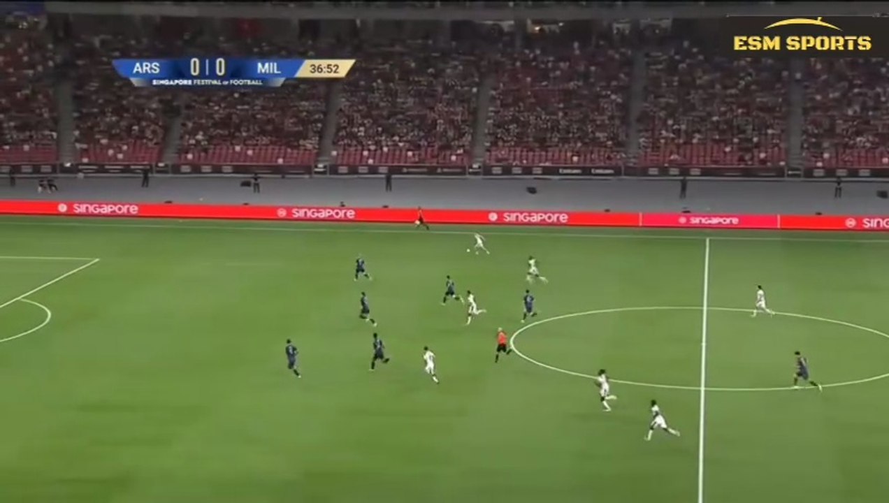 Arsenal vs AC Milan 1-0 Extended Highlights and Goals - Friendly 2025