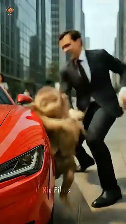 Poor baby monkey Rio car selfie emotional 😭 transformation story ❤️