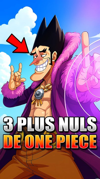 3 Personnages les plus nuls de One Piece 👒👎🏼