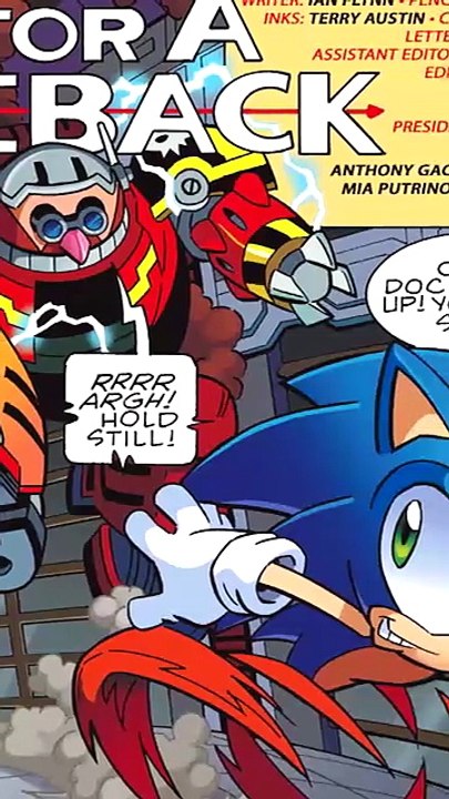 Metal Sonic Returns #sonicthehedgehog #metalsonic #archiesonic