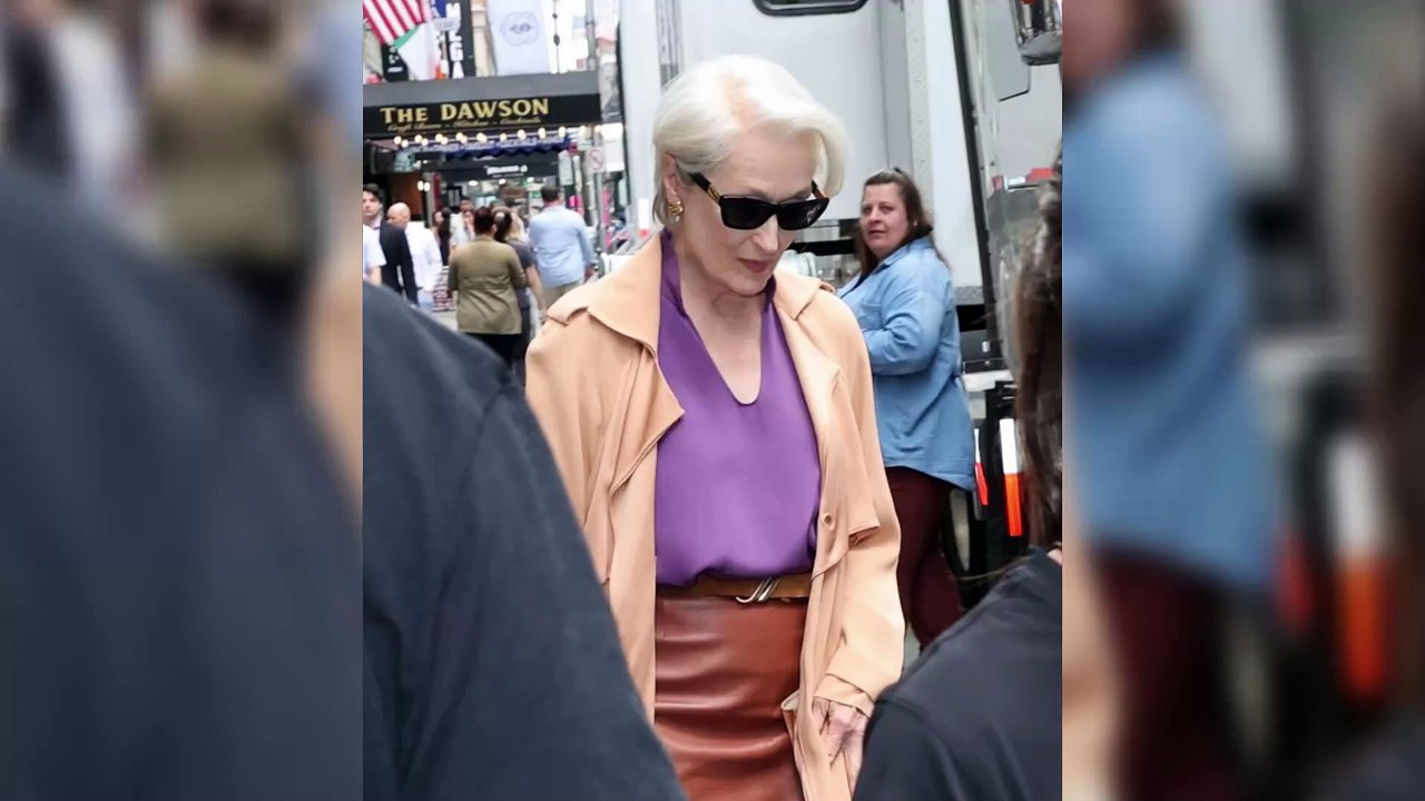 Miranda Priestly è tornata! Meryl Streep sul set di Il Diavolo Veste Prada 2