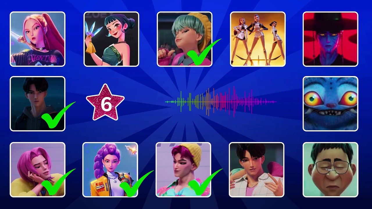 Guess KPop Demon Hunters Songs & Characters by Their Voice ~ Ultimate KPop Quiz ~