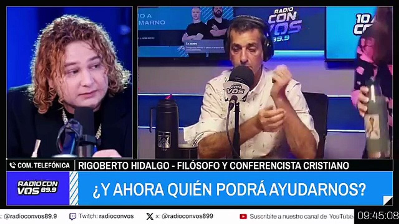 Las repudiables declaraciones de Rigoberto Hidalgo, orador de la Derecha Fest, contra los gays