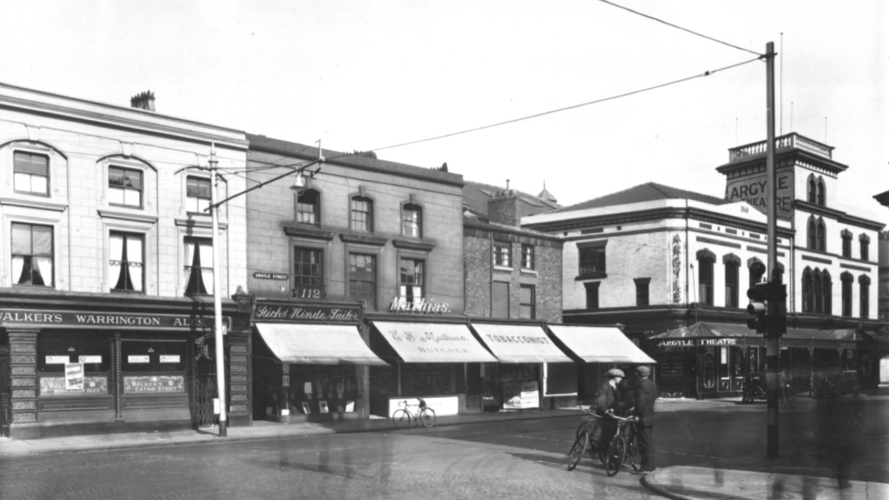 Argyle Street - Then and now