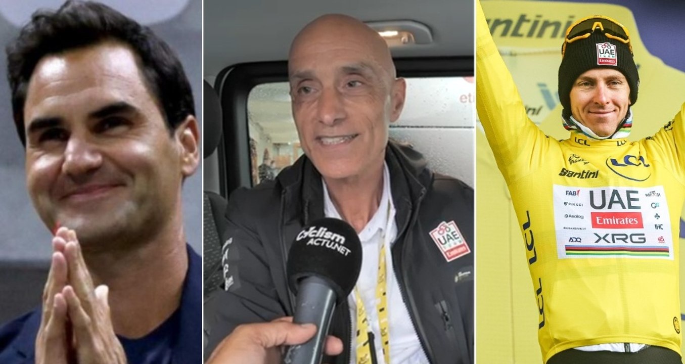 Tour de France 2025 - Mauro Gianetti : "Tadej Pogacar… c’est comme Roger Federer"