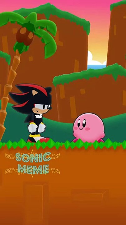 Kirby Did Shadow Dirty (Sonic x Kirby Meme) #sonic #meme #kirby #sonicthehedgehog