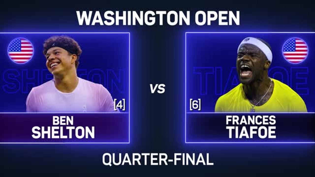 Shelton sees off Tiafoe after reaching career-high ranking