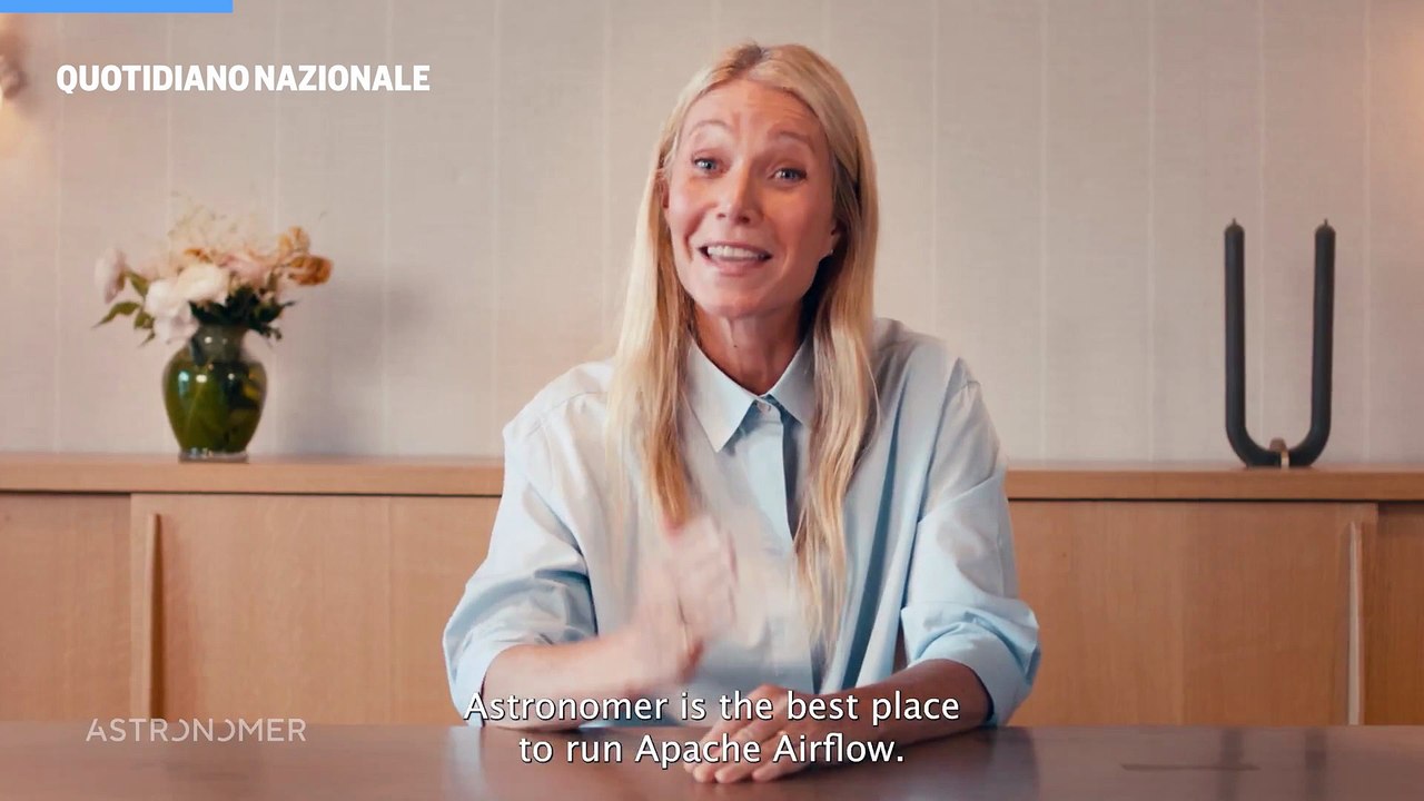 Gwyneth Paltrow testimonial di Astronomer
