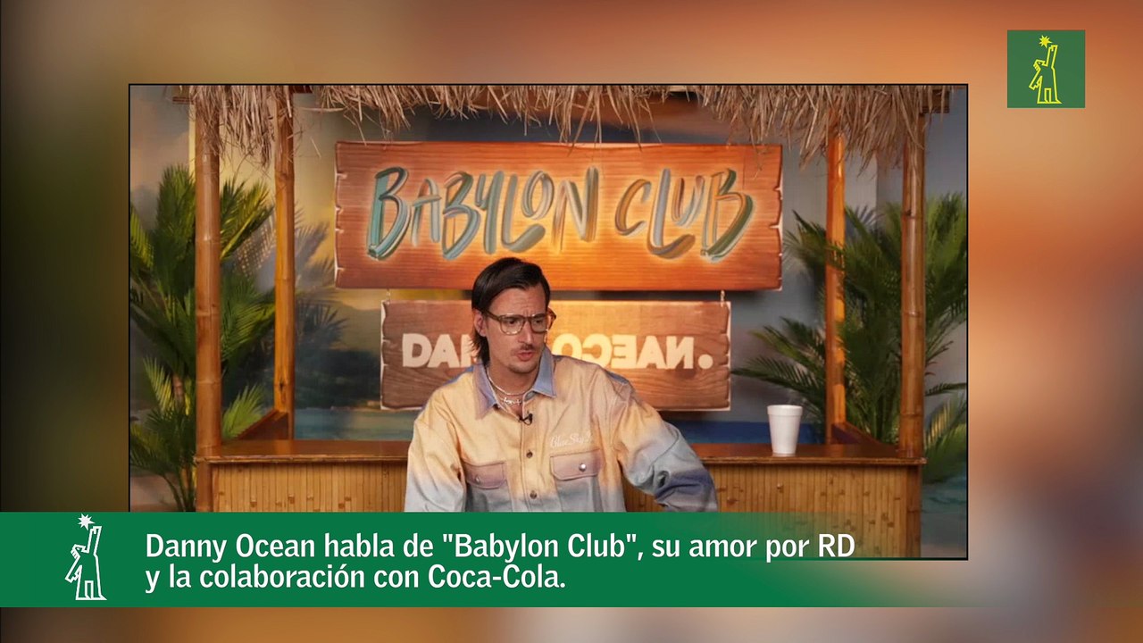 Danny Ocean habla de "Babylon Club" y su amor por RD