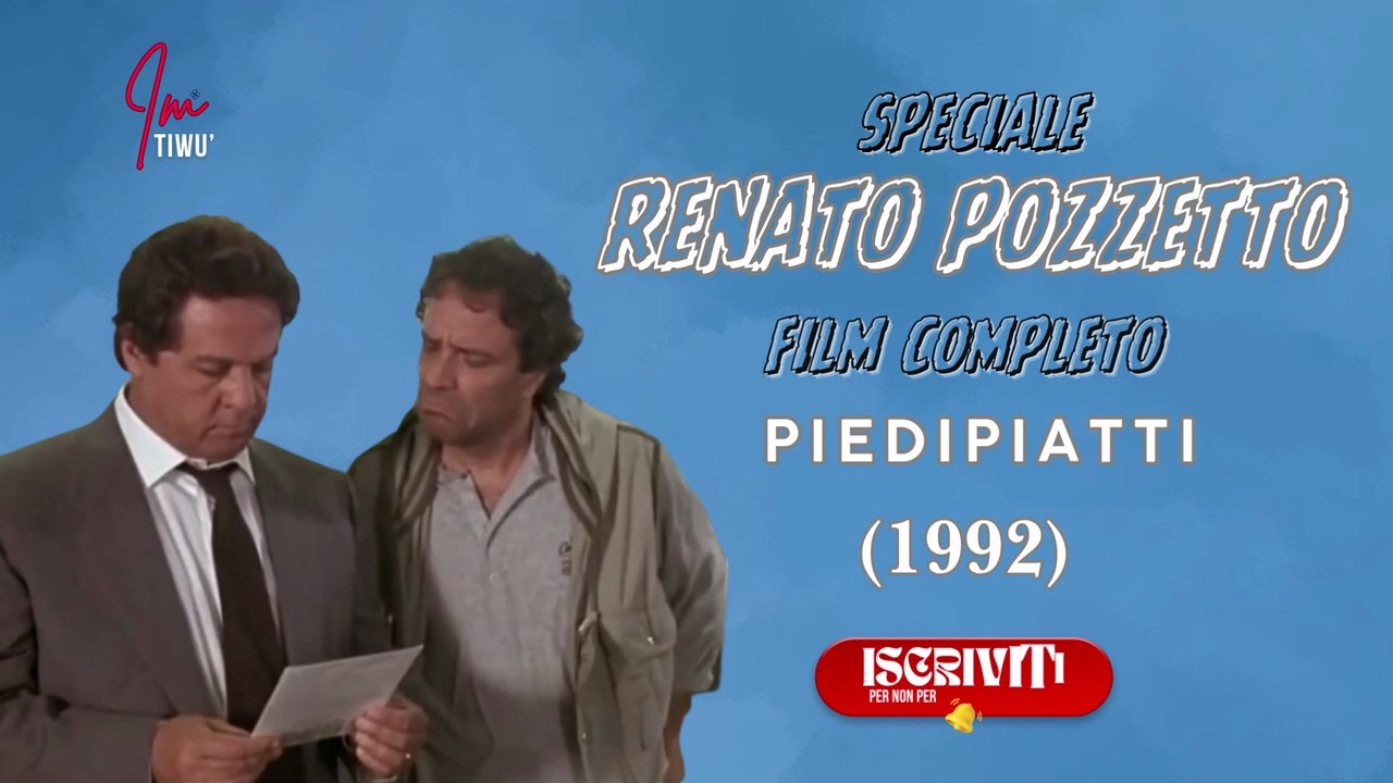 Film Pozzetto: PIEDIPIATTI ( Film Completo )  #cinema  #films #imtiwu