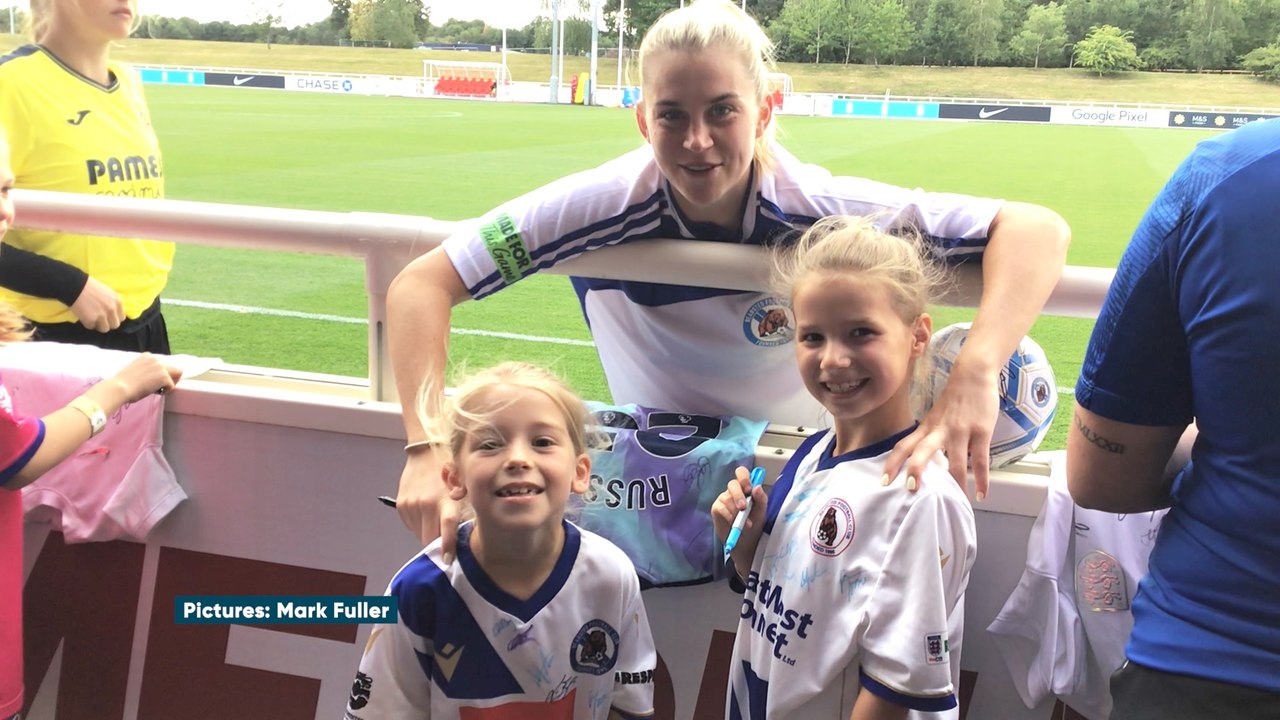 The next generation of football stars being inspired by Bearstead's own Alessia Russo