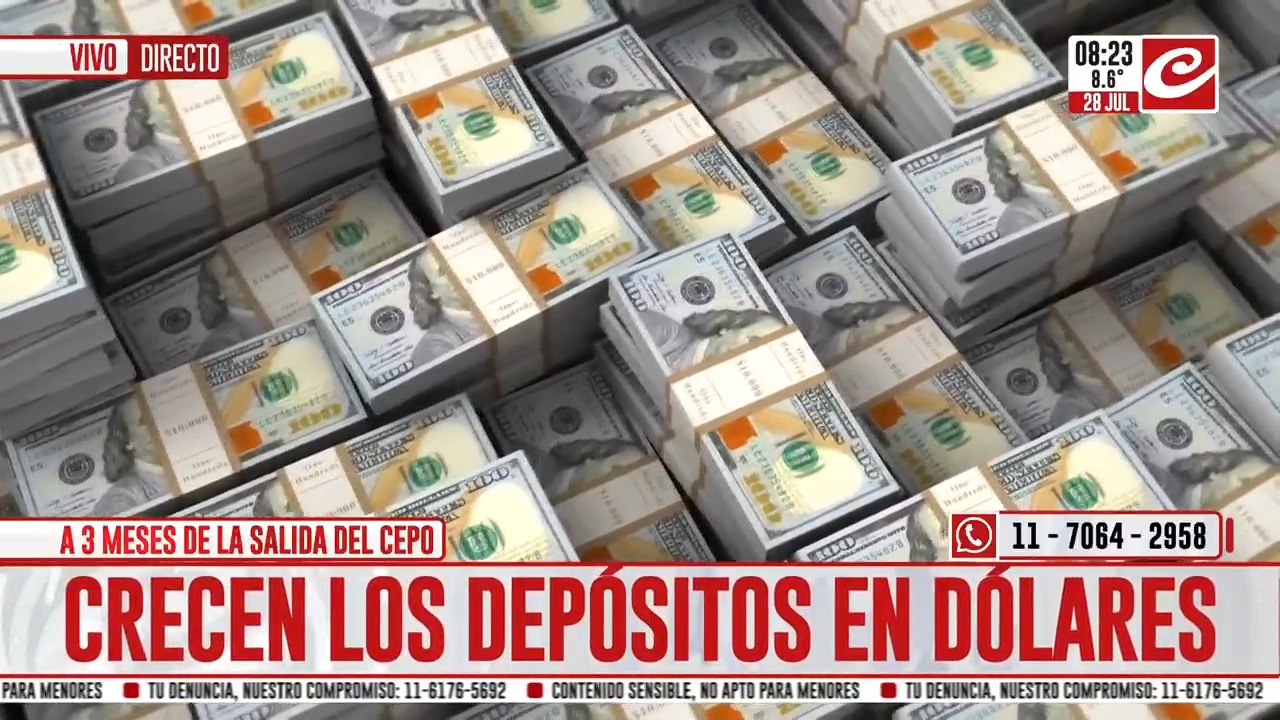 Crecen los depósitos en dólares... ¿volvió la confianza en los bancos?