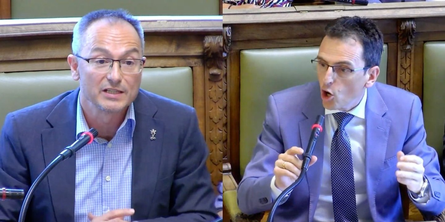 El portavoz sanchista en Valladolid enloquece y acusa a VOX de matón franquista: "Apúntenos a los 11 del PSOE como fusilables"