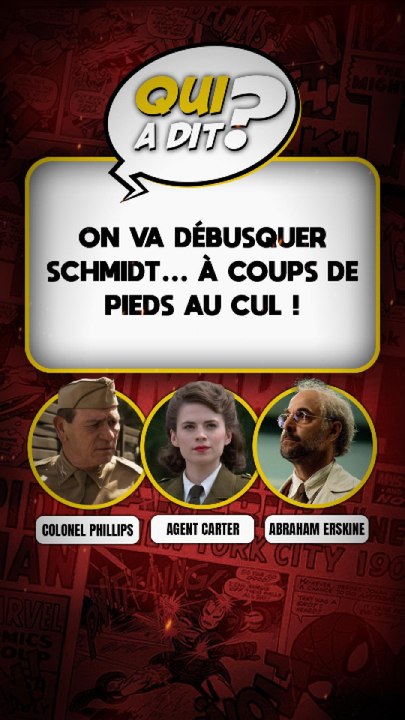 DEVINE QUI A DIT... "On va débusquer Schmidt à coups de pieds au cul"