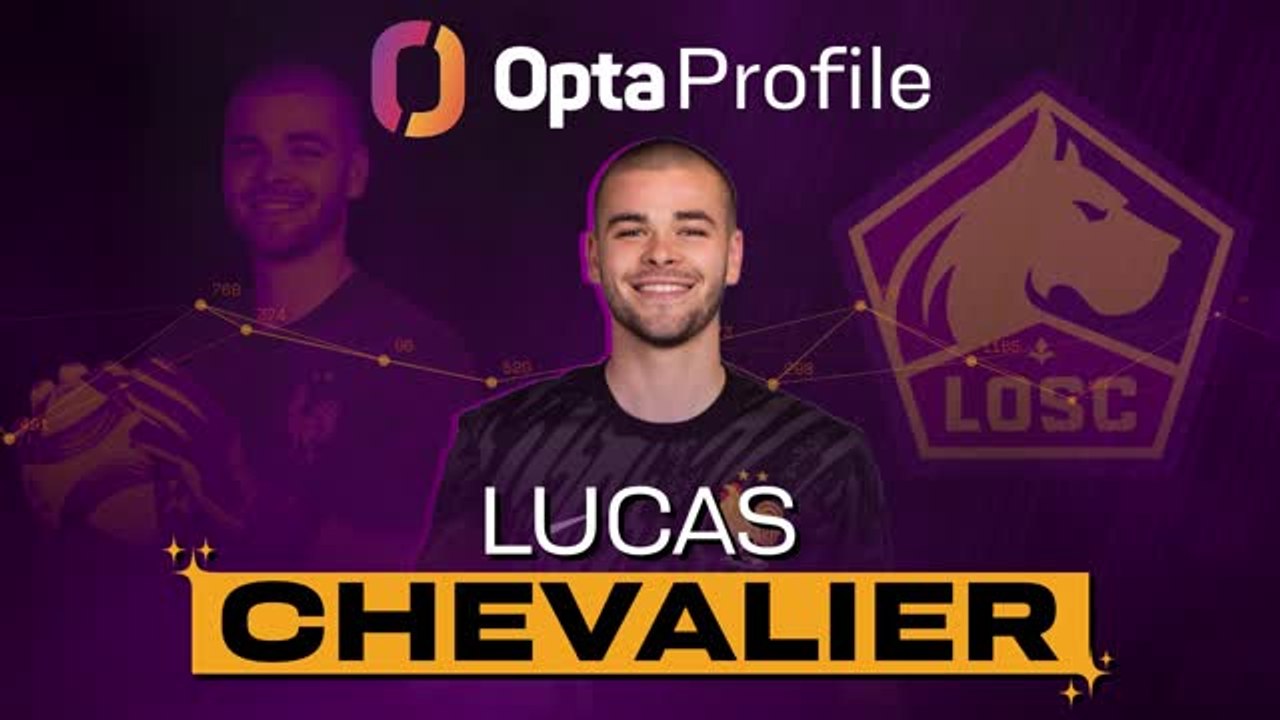 Lille - Lucas Chevalier, le profil d'Opta
