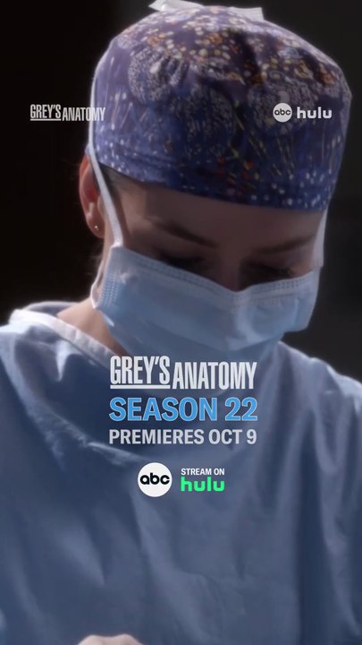 Grey’s Anatomy Season 22 Premieres October 9