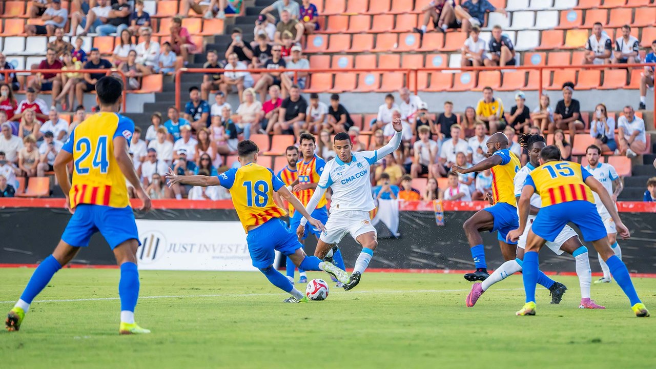 Valencia - OM : Le match