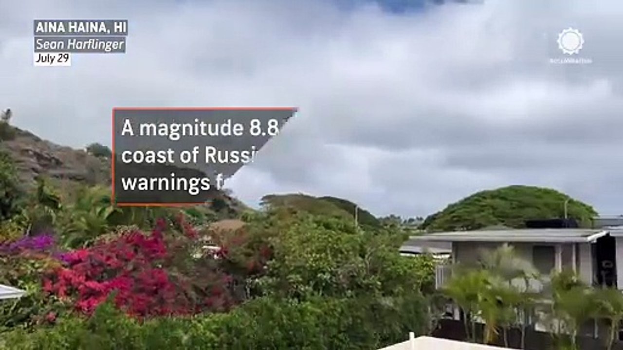 Strongest earthquake since 2011 prompts tsunami warnings for Hawaii and Alaska