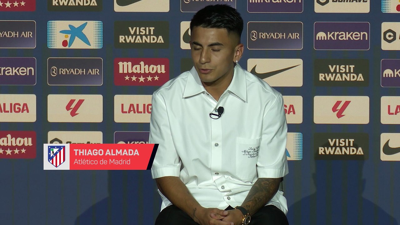 Thiago Almada : "Un rêve qui se réalise"