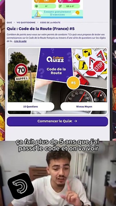 Code de la route - Exclu daily