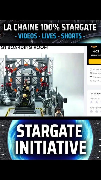 Le SET lego STARGATE