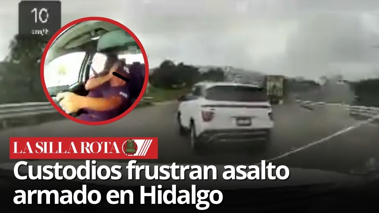 Tiroteo en carretera Jorobas–Tula: custodios impiden robo a tráiler