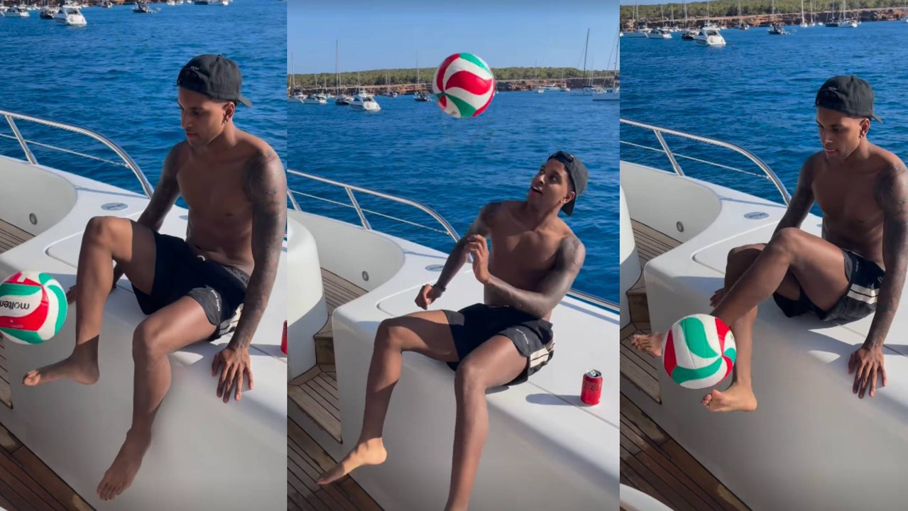 Rodrygo muestra su calidad en vacaciones