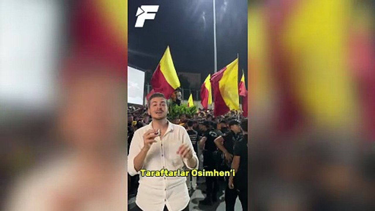 Osimhen Galatasaray için İstanbul'da