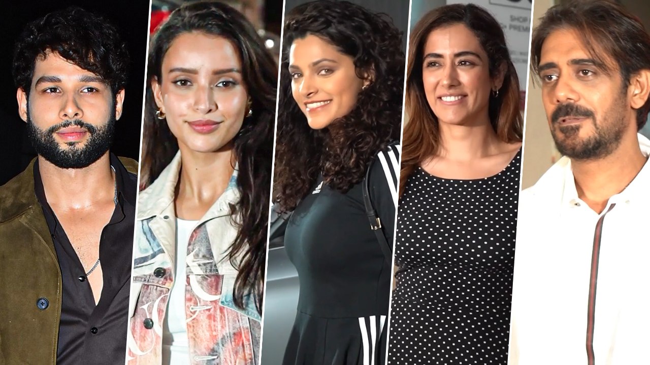 Dhadak 2 Screening: Siddhant Chaturvedi, Triptii Dimri, Saiyami, Saurabh Sachdeva, Jonita & Others