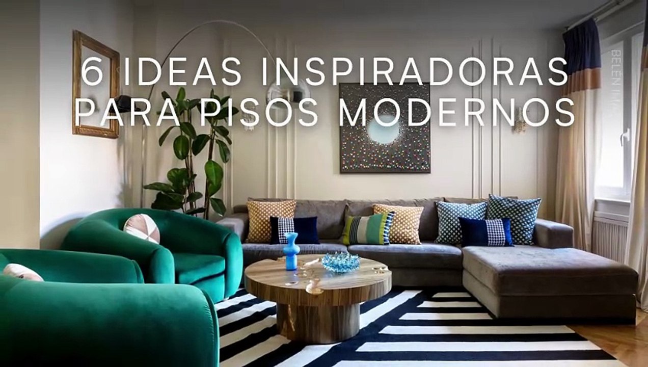 6 ideas inspiradoras para pisos modernos
