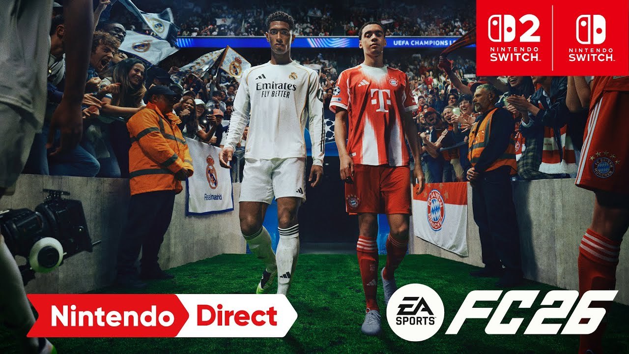 Vistazo a EA Sports FC 26 en Nintendo Switch 2