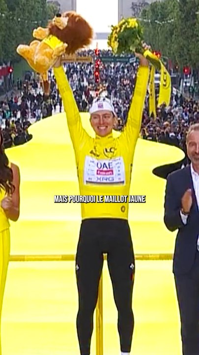Pourquoi le maillot du leader du Tour de France est-il de couleur jaune ? 🤔
