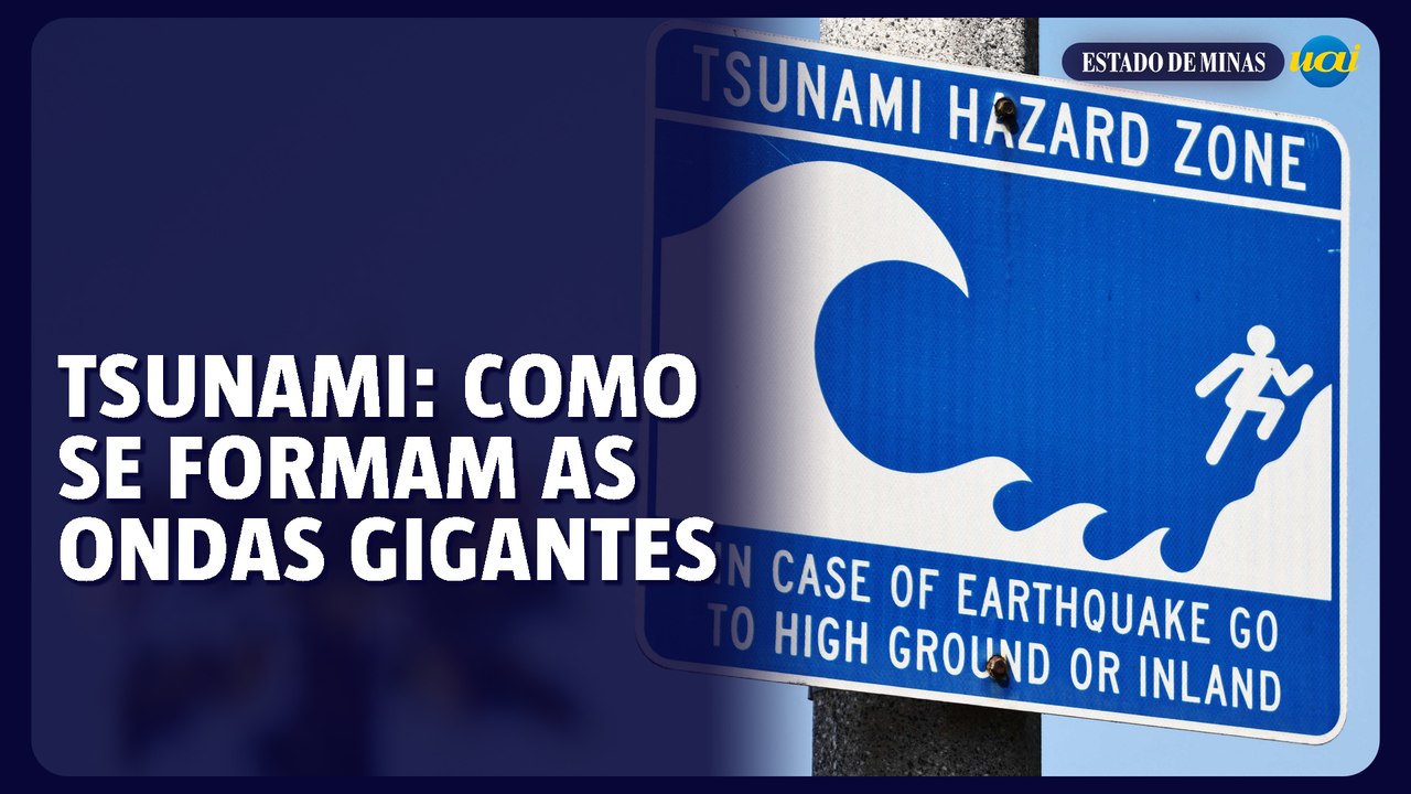 Como nasce um tsunami? Vídeo explica o fenômeno