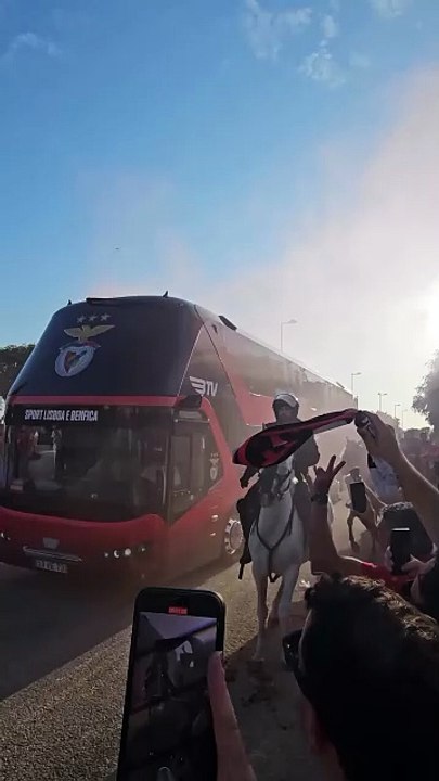 Chegada do Benfica