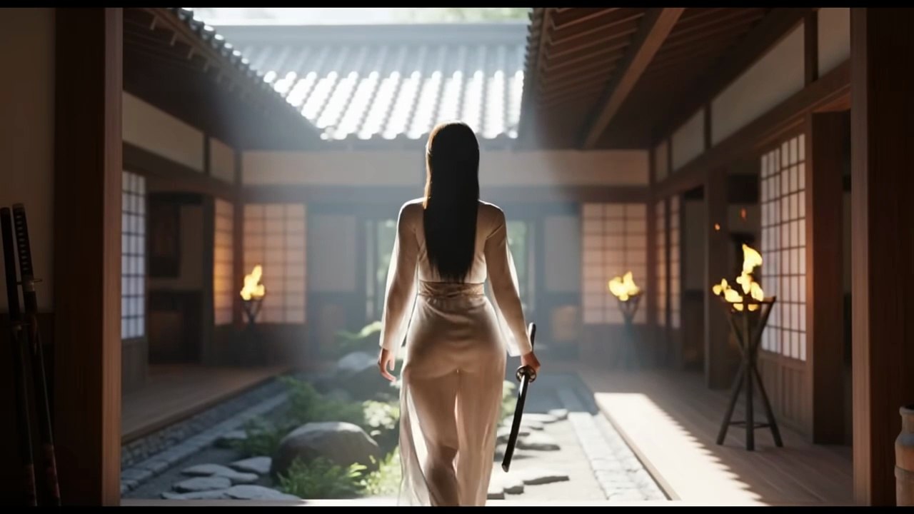 Kireina Onna no Yoru | Sakura Realm Fantasy | AI Video with Enchanting Music