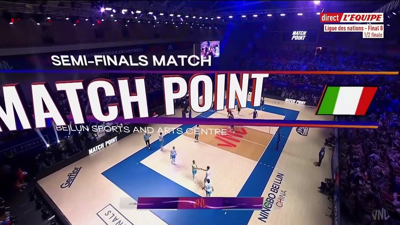 L'Italie premier finaliste de la Ligue des Nations - Volley - Ligue des Nations