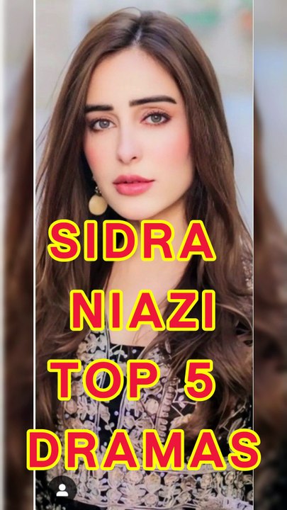 Sidra Niazi Top 5 dramas 2025
