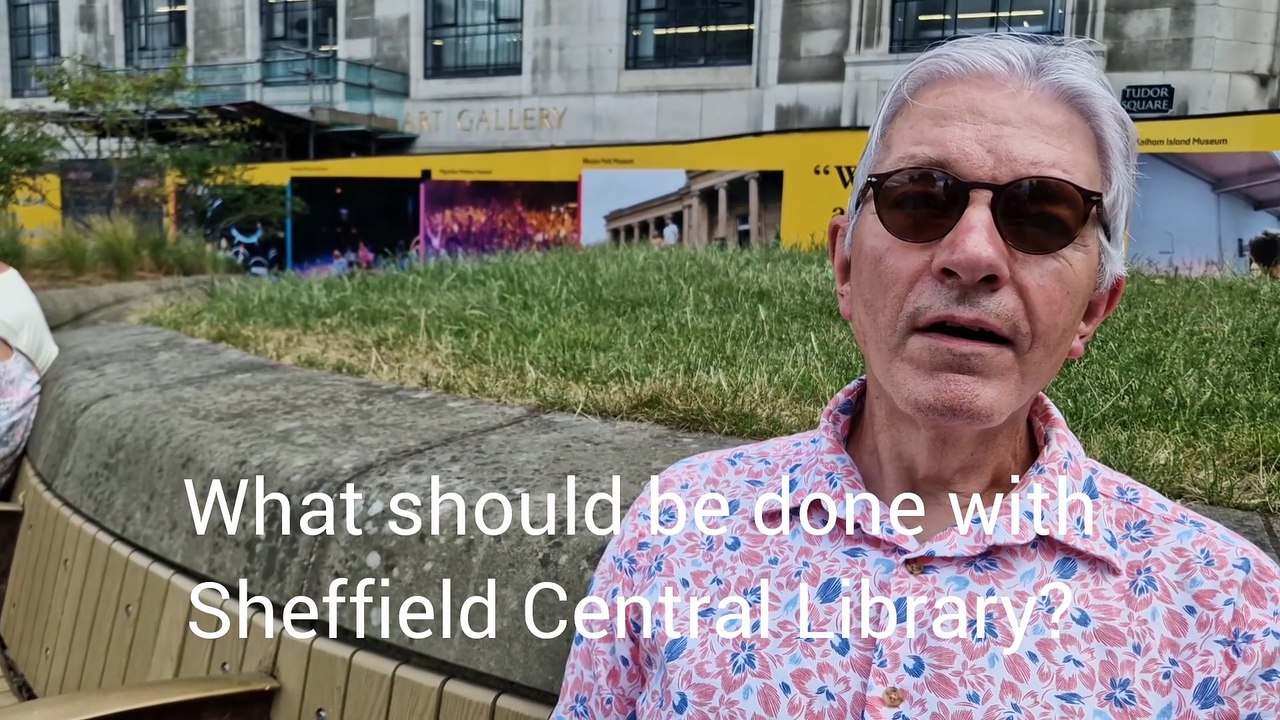 What should be done with Sheffield Central Library?