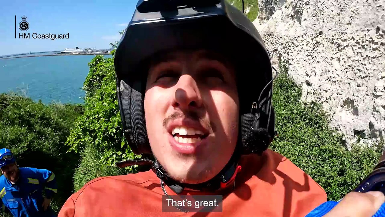 HM Coastguard Clever Coast Campaign with Arthur Hill