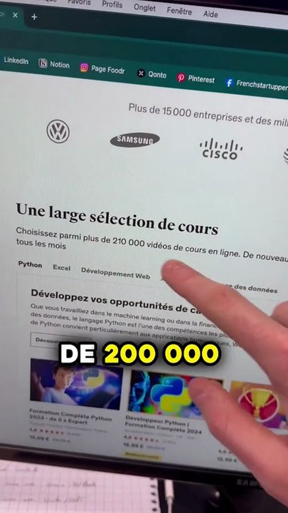 Obtiens une formation gratuite sur le sujet que tu veux