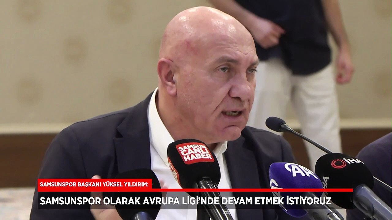 Samsunspor'da hedef "UEFA Avrupa Ligi"