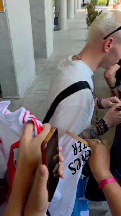 ¡Primera imagen de Mastantuono en Madrid!