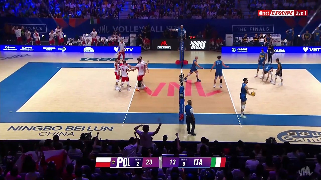 La Pologne remporte la Ligue des nations après sa victoire en finale sur l'Italie - Volley - Ligue des Nations